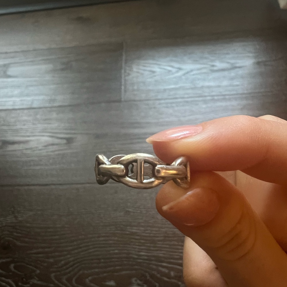 Chain Link Style Ring - Picture 2 of 3